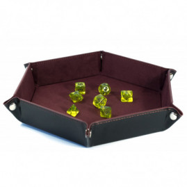 Velvet Leather Dice Tray...