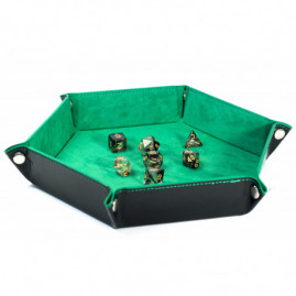 Velvet Leather Dice Tray...
