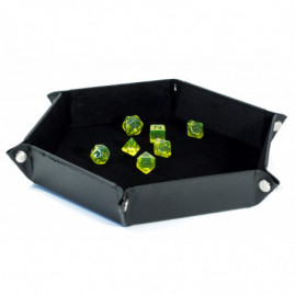 Velvet Leather Dice Tray...