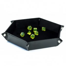 Velvet Leather Dice Tray...