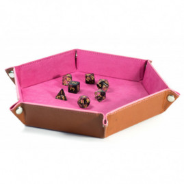 Velvet Leather Dice Tray...