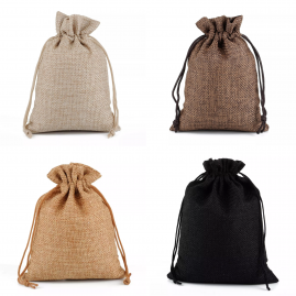 Jute Bag For Dice Coin Pouch