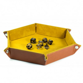 Velvet Leather Dice Tray...