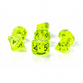 RPG Dice Green Tea Set of 7...