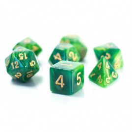 RPG Dice Dark Dryad Set of...