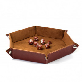 Velvet Leather Dice Tray...