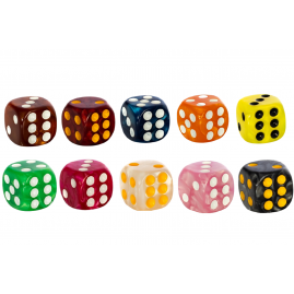 Pearl Mix Set of 10 Dice...