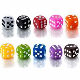 Colorful Mix Set of 10 Dice...