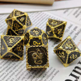 RPG Dice Dragon's Lair Set...
