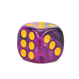 Die D6 1.1 cm RPG Purple...