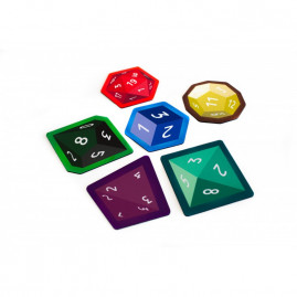 Set of 6 Coasters - Game Dice
