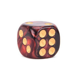 Die D6 1.1 cm RPG Ruby...