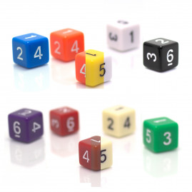 Colorful Mix Set of 10 RPG...