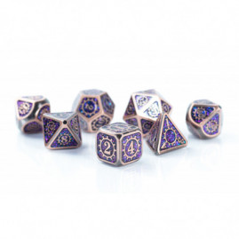 RPG Dice Glittery Steampunk...