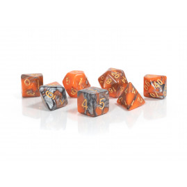 RPG Dice Forged Iron Set 7...