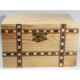Wooden Box Chest For Dice...
