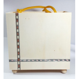 White Wooden Box Chest For...