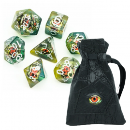 Green Dragon Eye Set of 7...