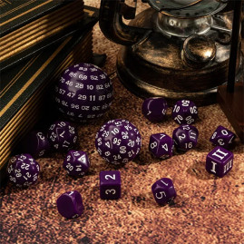 RPG Dice Purple Set 15 Dice...