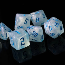 RPG Dice Dark Blue Set of 7...
