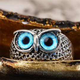 Silver Ring Enchanted Owl...
