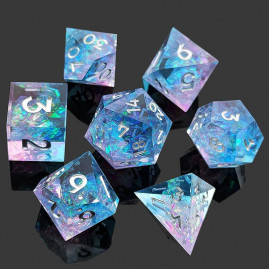 RPG Dice Ice Palace Set 7 Dice