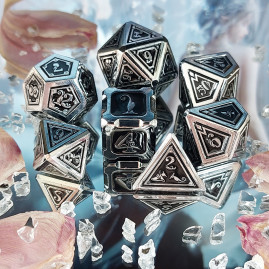 RPG Dice Coal and Steel Set...