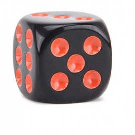 Die 1.6 cm RPG Black-Red...