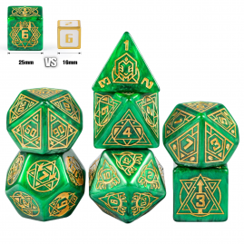 RPG Dice Alien Skin Set 7 Dice