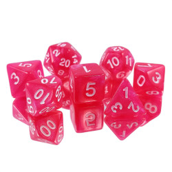RPG Dice Red Jewel Set of 7...