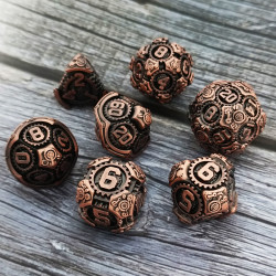 RPG Dice Machinery Set of 7...