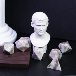 RPG Dice Jade Set 7 Crystal...