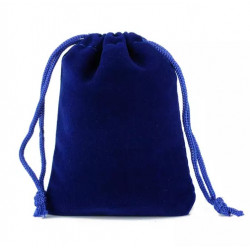 Blue Fabric Bag For Dice...