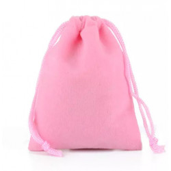 Light Pink Fabric Bag For...