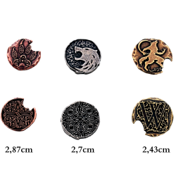 Werewolf Metal Coins...