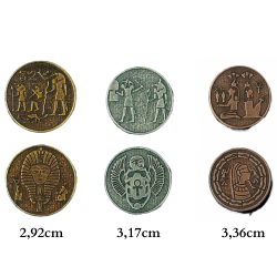 Egyptian Metal Coins...