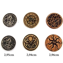 Cthulhu Metal Coins...
