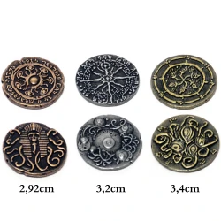 Cultists Metal Coins...