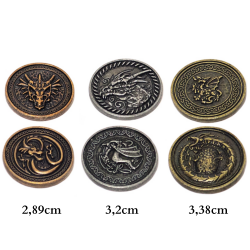 Metal Dragons Coins...