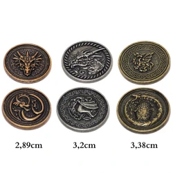 Metal Dragons Coins...