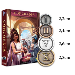 48 Metal Game Coins...