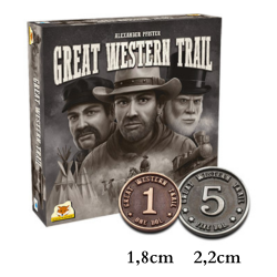 55 Metal Coins for the Game...