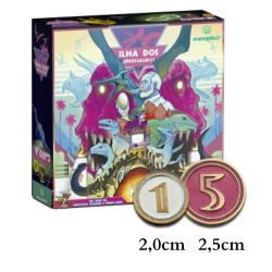 81 Metal Coins for the Game...