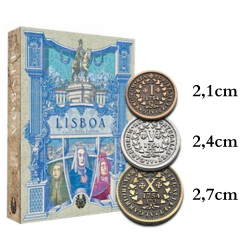 55 Metal Game Coins Lisboa...