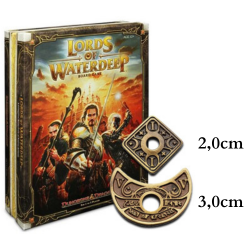 60 Metal Coins for the Game...