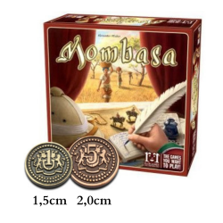 60 Metal Coins for the Game...