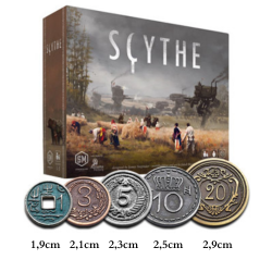 80 Metal Coins for the Game...