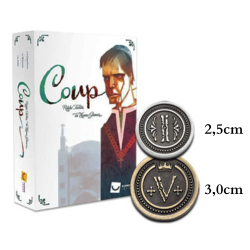50 Metal Coins for Coup...