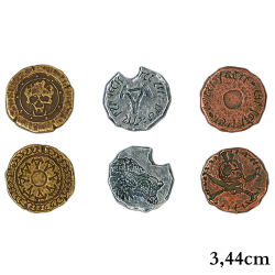 Orc Metal Coins (3.44 cm)