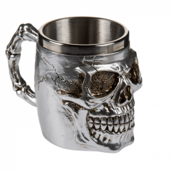 Epic Mug Cup Silver Skull...